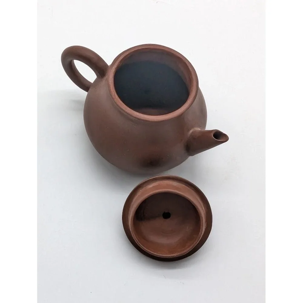 100cc Yixing Zisha Gongfu Shui‎ Ping Brown Clay Teapot 2